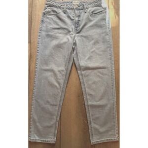 Seven7 Women's 90's Straight Key West Jean Size 10 Light Blue Denim Wash EUC